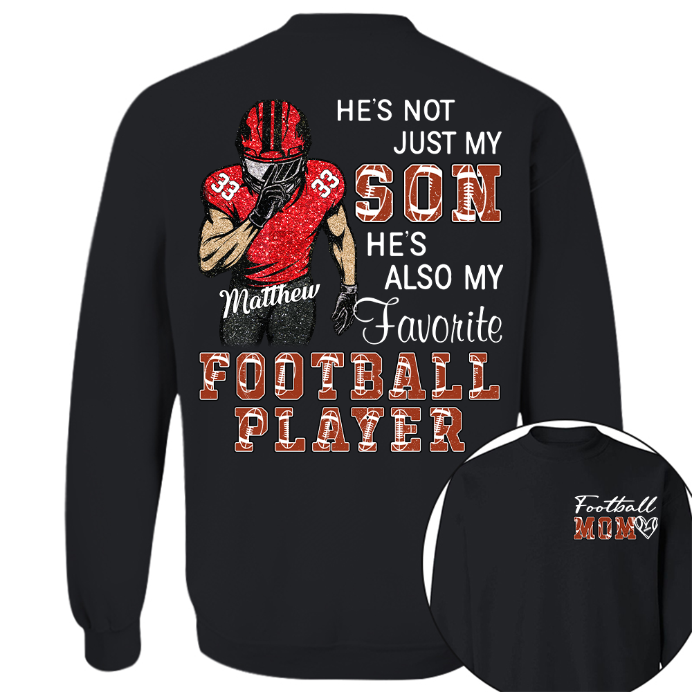 Custom Football Mom Shirt, Game Day Gift L0411 Hv01