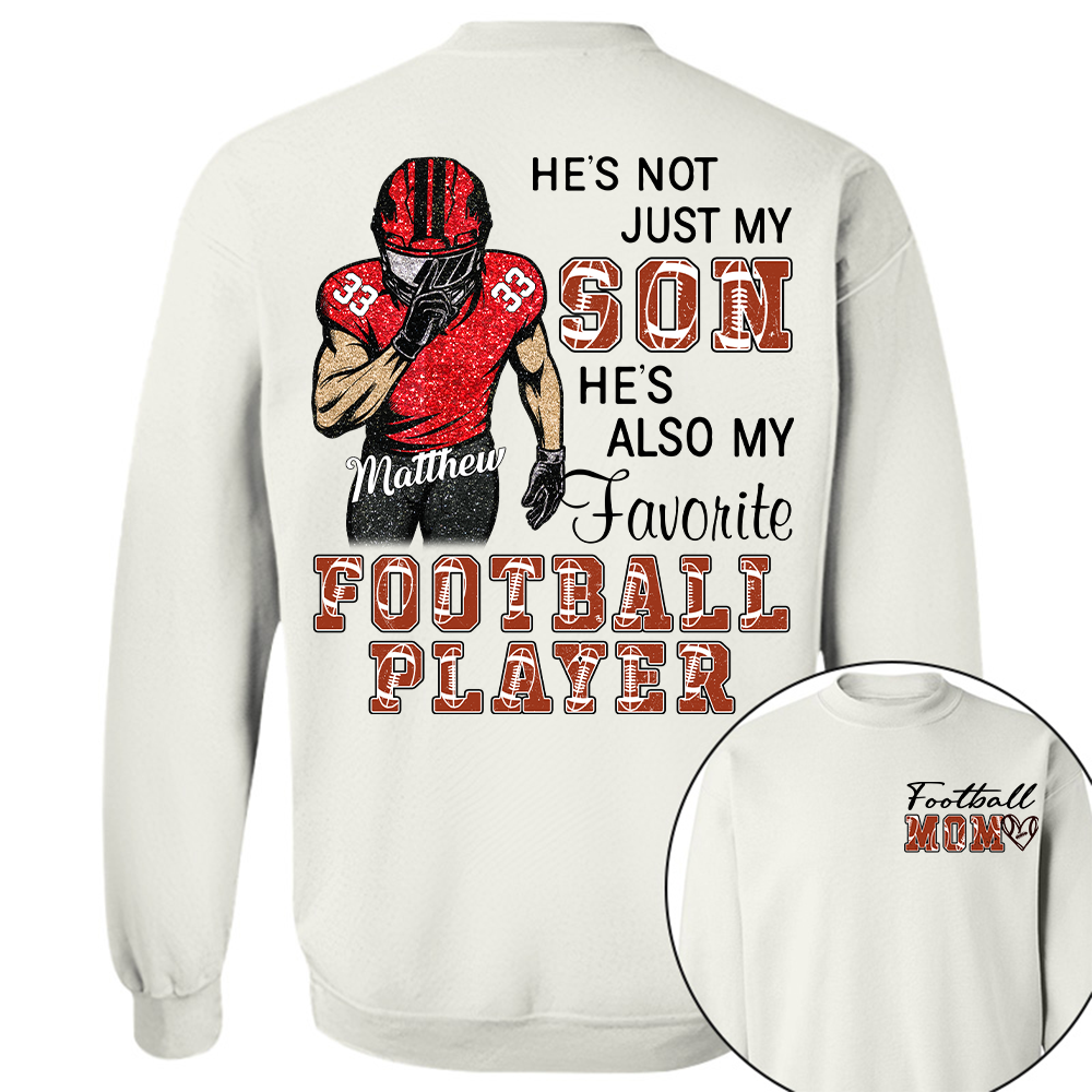 Custom Football Mom Shirt, Game Day Gift L0411 Hv01