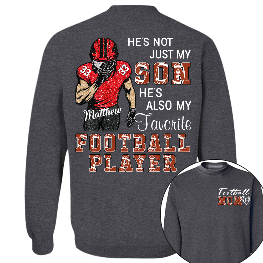 Custom Football Mom Shirt, Game Day Gift L0411 Hv01