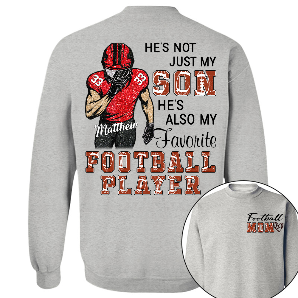 Custom Football Mom Shirt, Game Day Gift L0411 Hv01