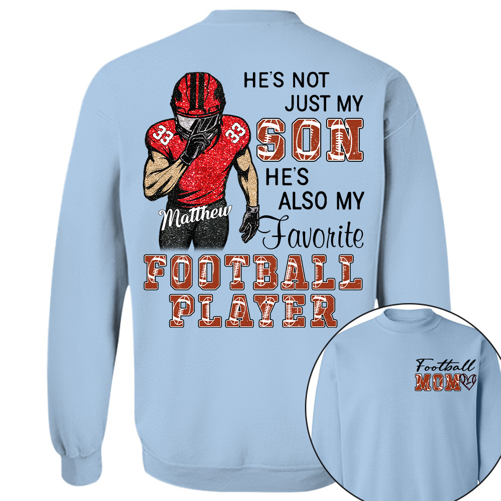 Custom Football Mom Shirt, Game Day Gift L0411 Hv01