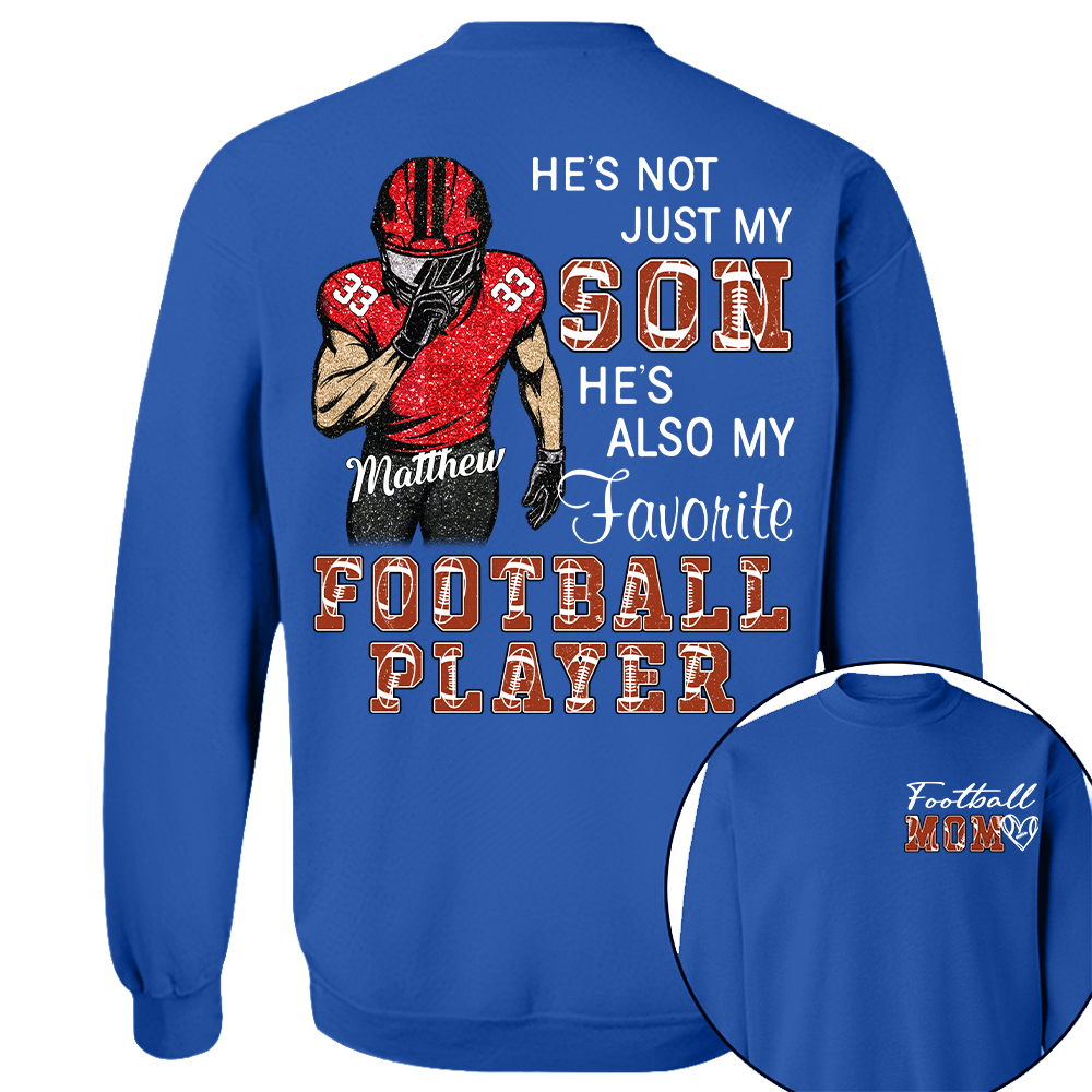 Custom Football Mom Shirt, Game Day Gift L0411 Hv01