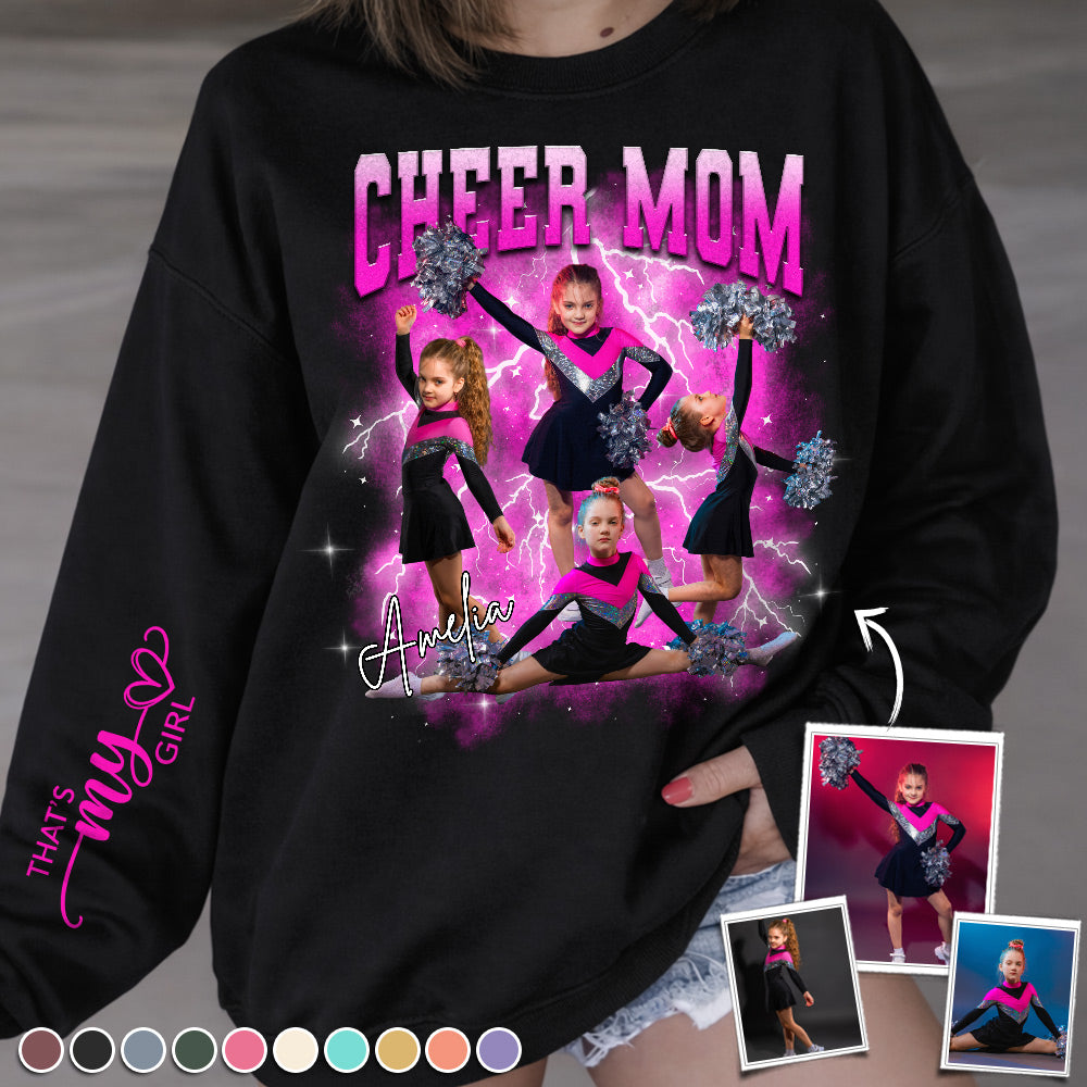 Cheer Mom - I'll Always Be Your Biggest Fan Personalized Shirt For Cheer  Family Na02