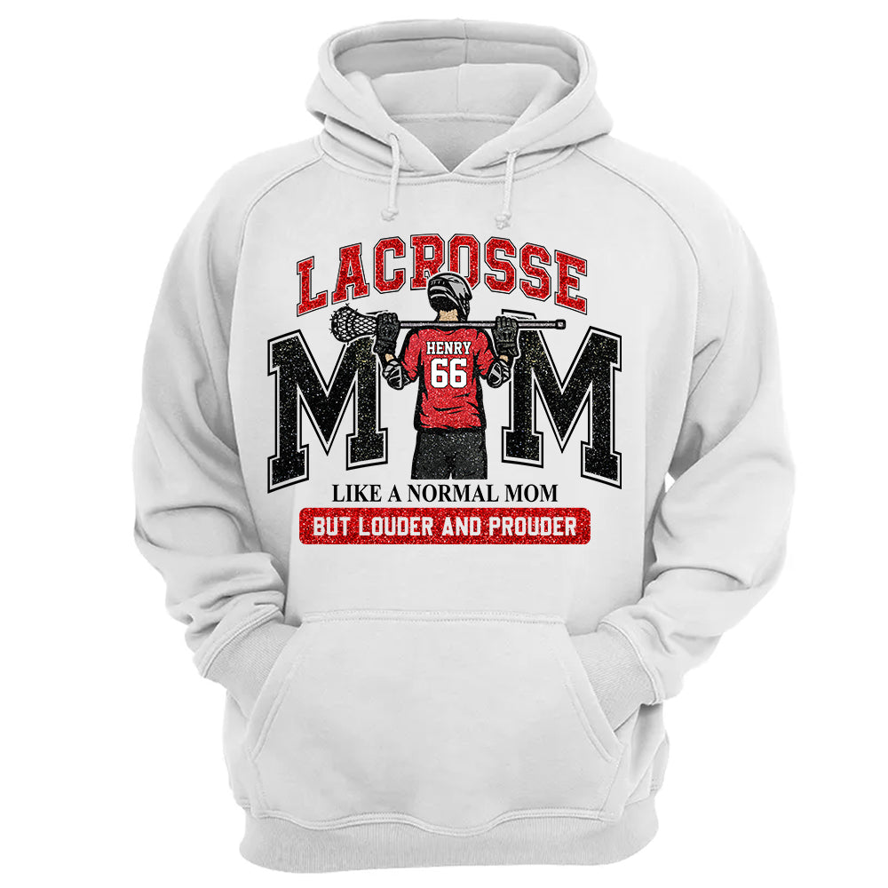 Personalized Lacrosse Mom Shirt, Custom Lacrosse Sports Mom Nickname Shirt, Gift For Sports Family T1807 TH23