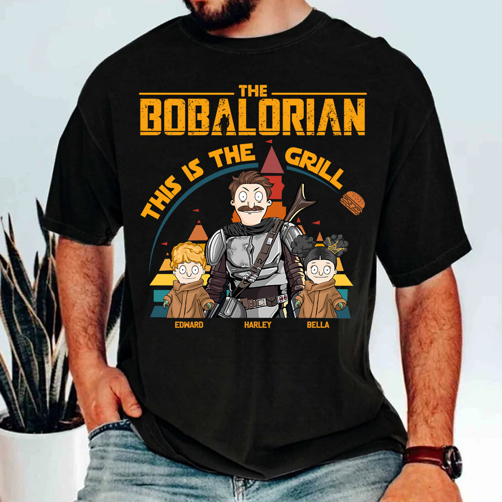 The Bobalorian This Is The Gill Personalized Shirt Gift For Dad - Custom Father's Day Gift 2025 Tu24