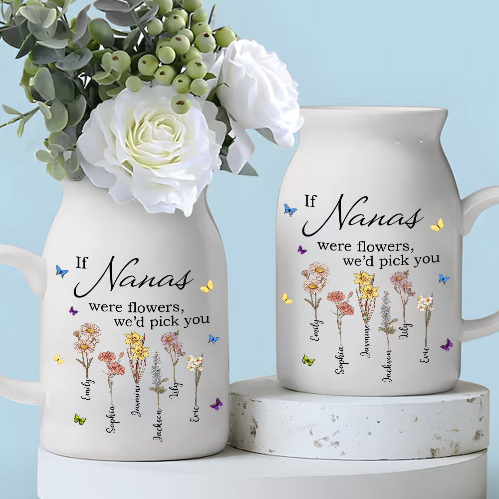 Mother's Day - If Nanas Were Flowers Vase Vr1