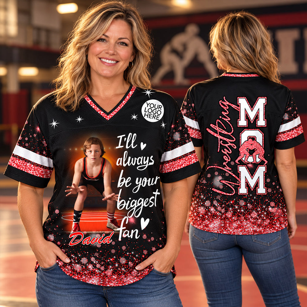 Wrestling Mom - Personalized All Over Print Shirt For Wrestling Lovers NA04 - NV01 - VN09