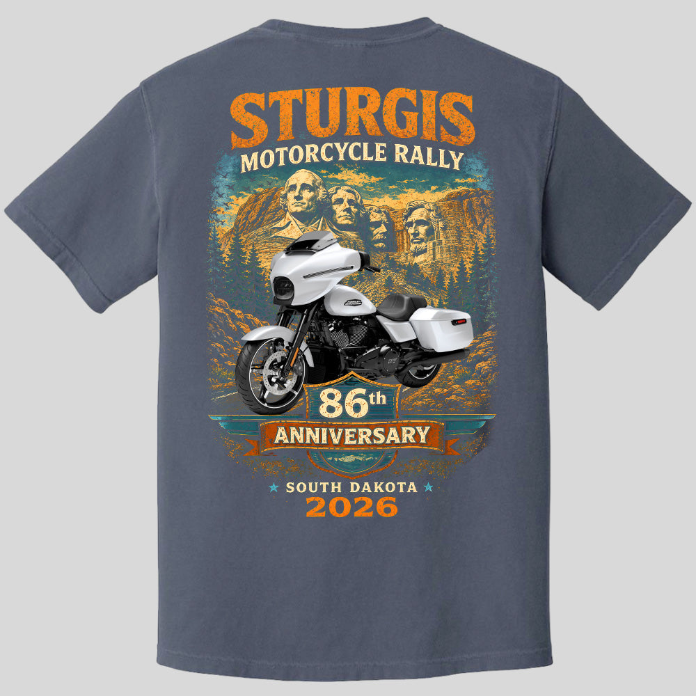 Celebrate 86th Anniversary -  2026 Sturgis Motorcycle Rally Black Hills Gold - Personalized Upload Vehicle Photo For Biker A2110 Pt99
