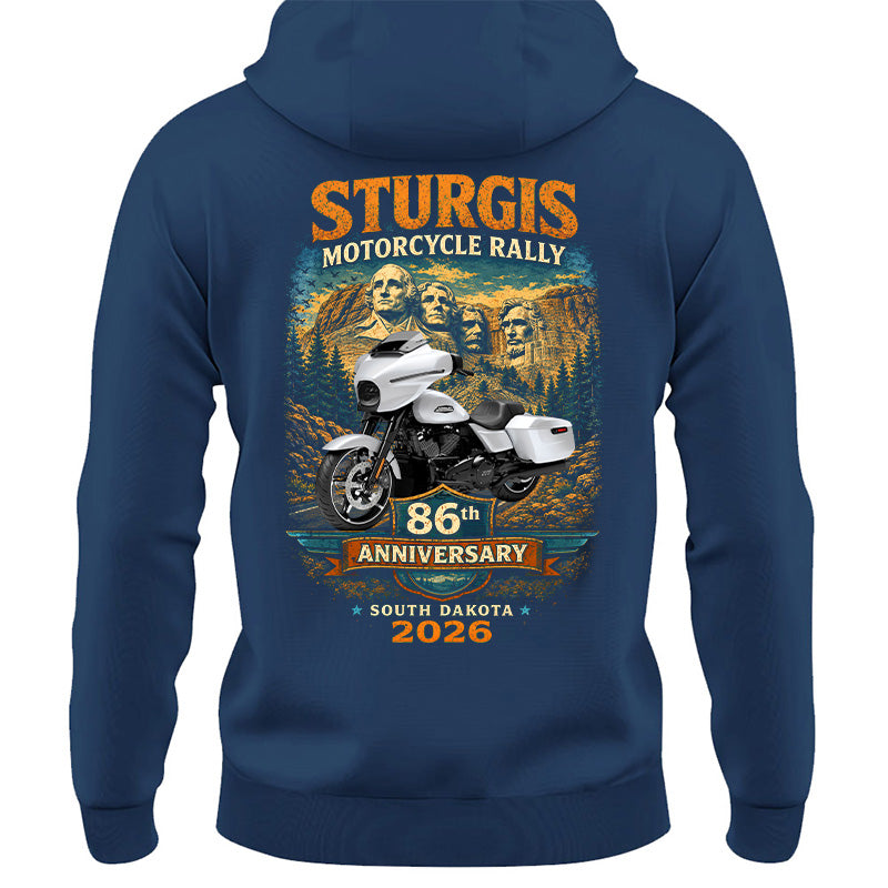 Celebrate 86th Anniversary -  2026 Sturgis Motorcycle Rally Black Hills Gold - Personalized Upload Vehicle Photo For Biker A2110 Pt99