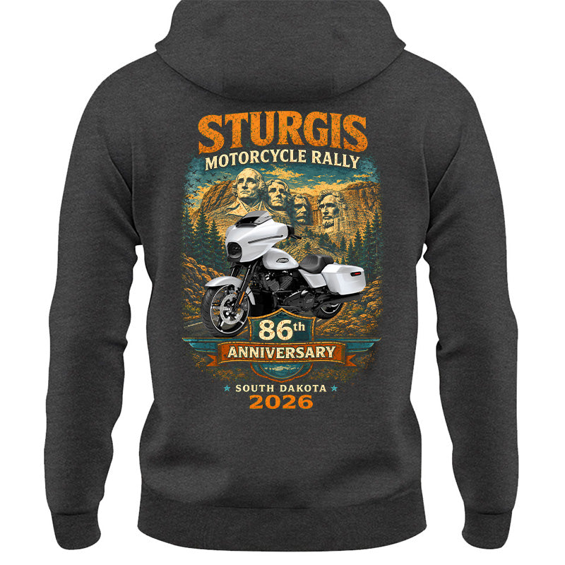 Celebrate 86th Anniversary -  2026 Sturgis Motorcycle Rally Black Hills Gold - Personalized Upload Vehicle Photo For Biker A2110 Pt99