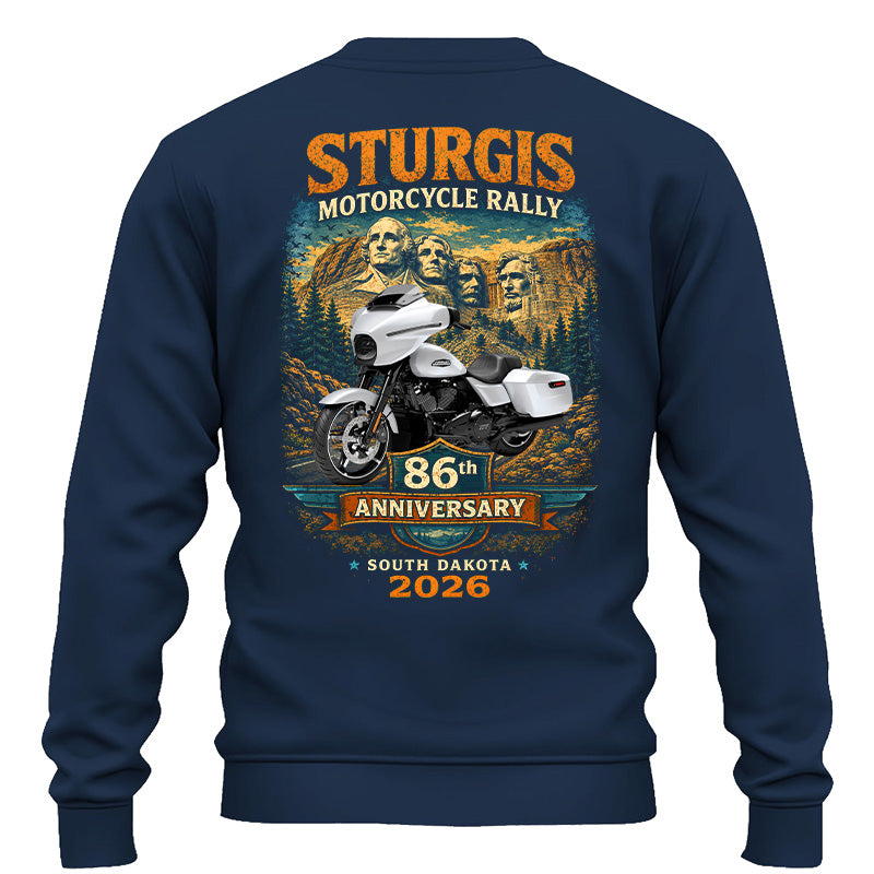 Celebrate 86th Anniversary -  2026 Sturgis Motorcycle Rally Black Hills Gold - Personalized Upload Vehicle Photo For Biker A2110 Pt99