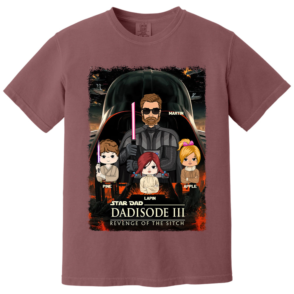 Dad³ – Revenge of The Sitch Personalized Shirt For Dad Vr2 Tu20