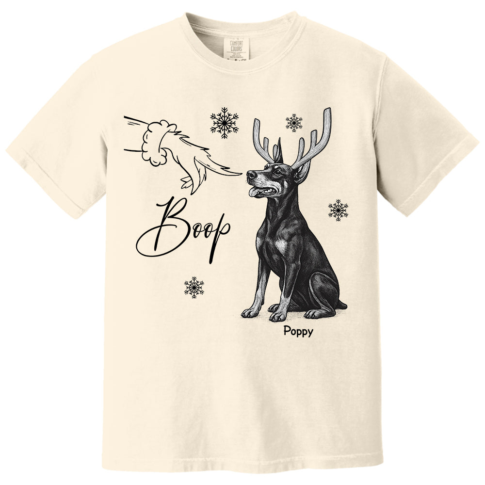 Boop Dog, Custom Photo Dog Christmas Shirt,  Gift For Dog Lovers T1807 Pt99