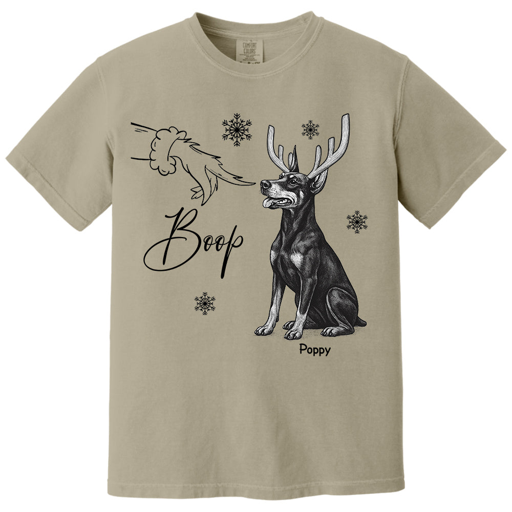 Boop Dog, Custom Photo Dog Christmas Shirt,  Gift For Dog Lovers T1807 Pt99