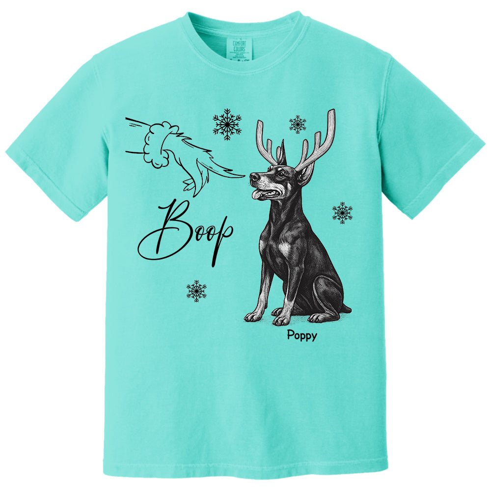 Boop Dog, Custom Photo Dog Christmas Shirt,  Gift For Dog Lovers T1807 Pt99