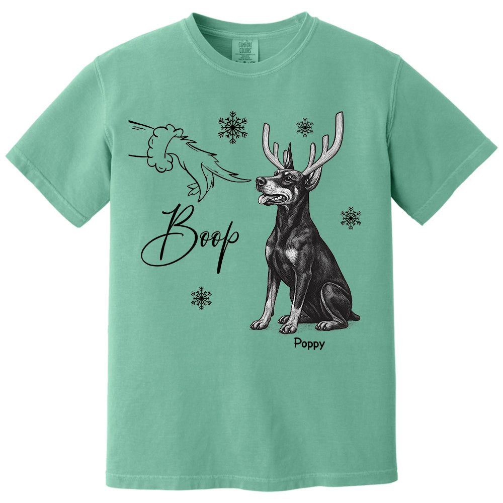Boop Dog, Custom Photo Dog Christmas Shirt,  Gift For Dog Lovers T1807 Pt99