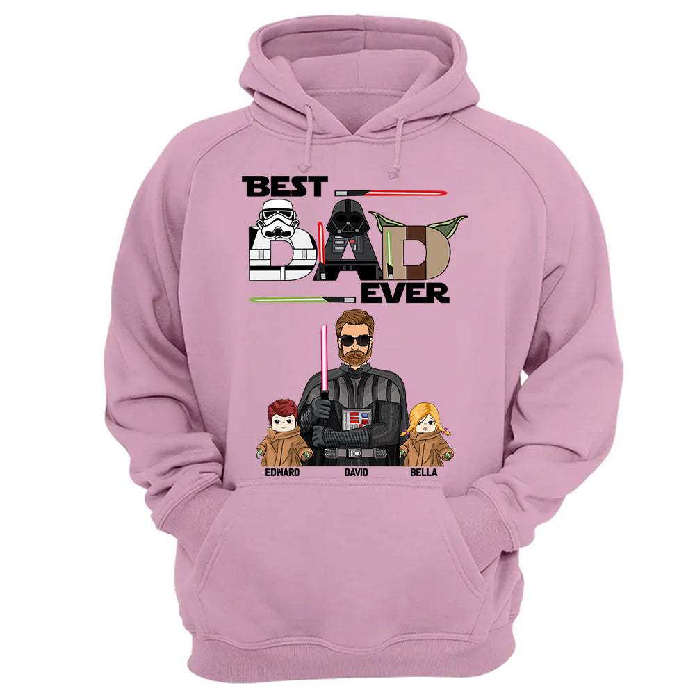 Personalized Best Dad Ever Shirt Gift For Dad - Custom Father's Day Gift