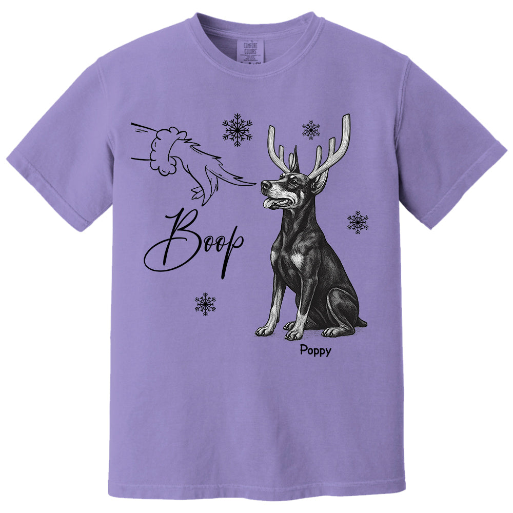 Boop Dog, Custom Photo Dog Christmas Shirt,  Gift For Dog Lovers T1807 Pt99