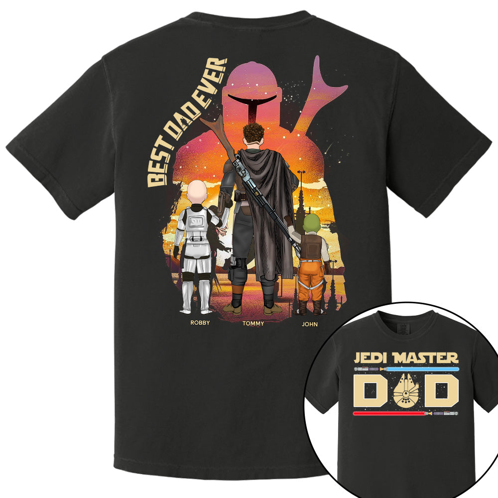 Jedi Master Dad - Personalized Shirt For Dad Pt99