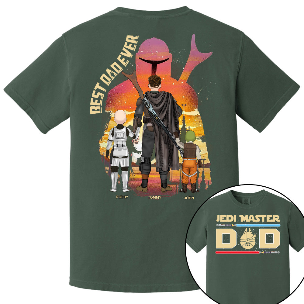 Jedi Master Dad - Personalized Shirt For Dad Pt99