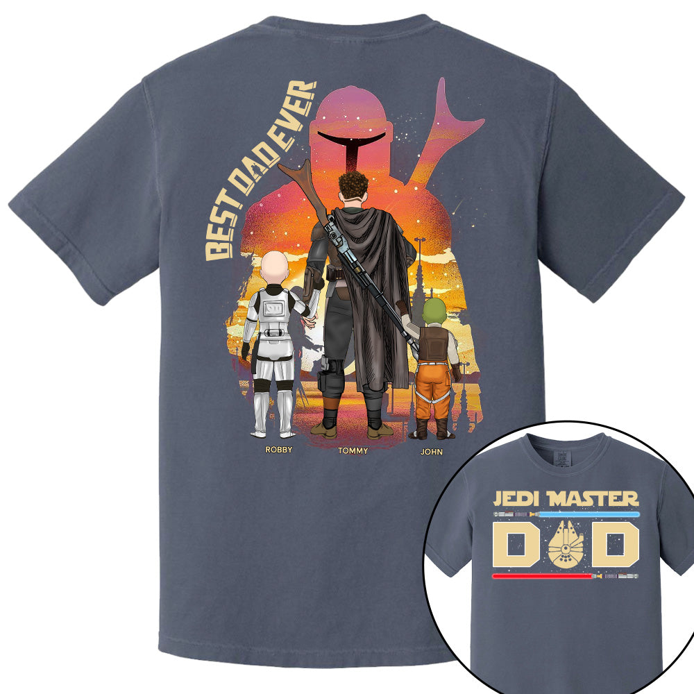 Jedi Master Dad - Personalized Shirt For Dad Pt99