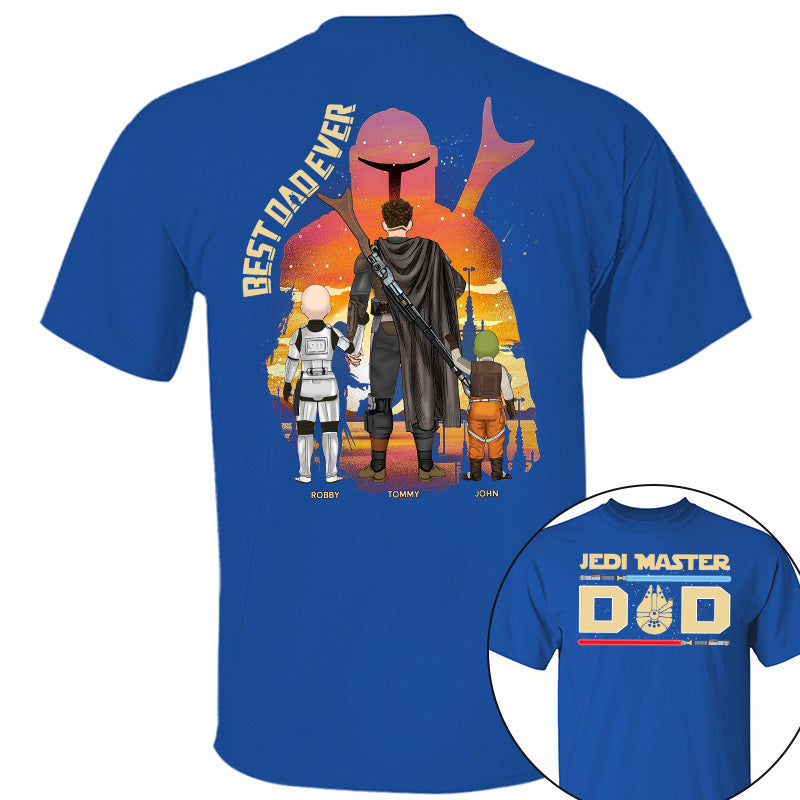 Jedi Master Dad - Personalized Shirt For Dad Pt99