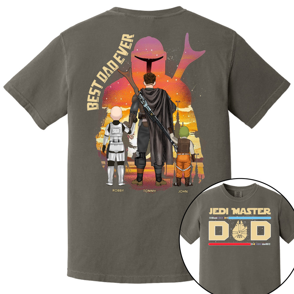 Jedi Master Dad - Personalized Shirt For Dad Pt99