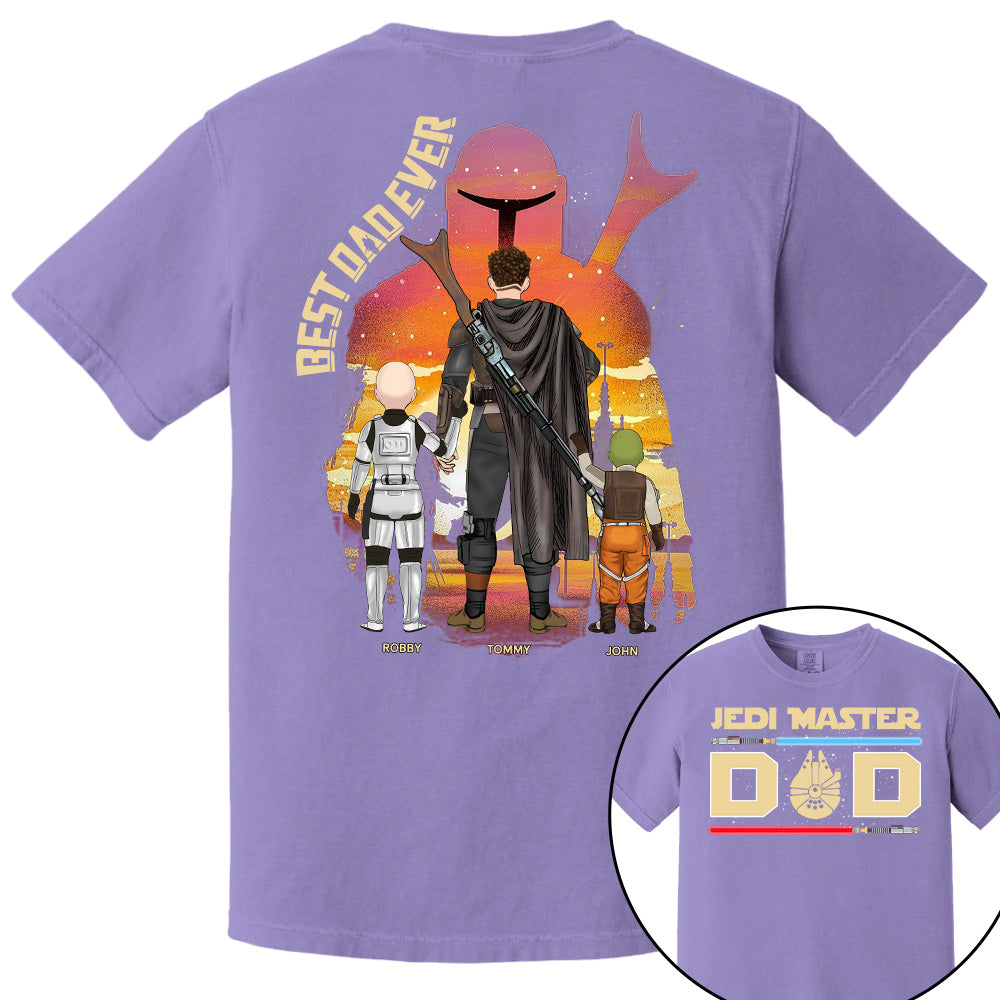 Jedi Master Dad - Personalized Shirt For Dad Pt99