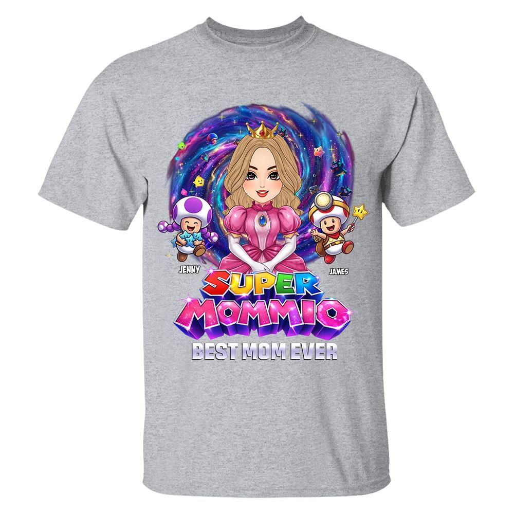 Super Mommio Best Mom Ever Custom Shirt, Gift For Mom, Mother's Day L0411 Hv01