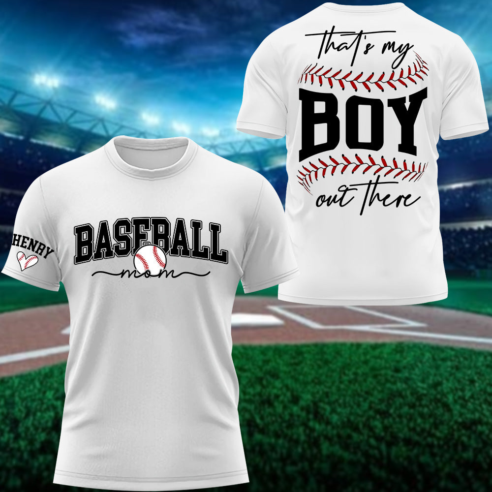 Baseball Lover - Personalized Tee Custom Sport Players Sport Family NA04