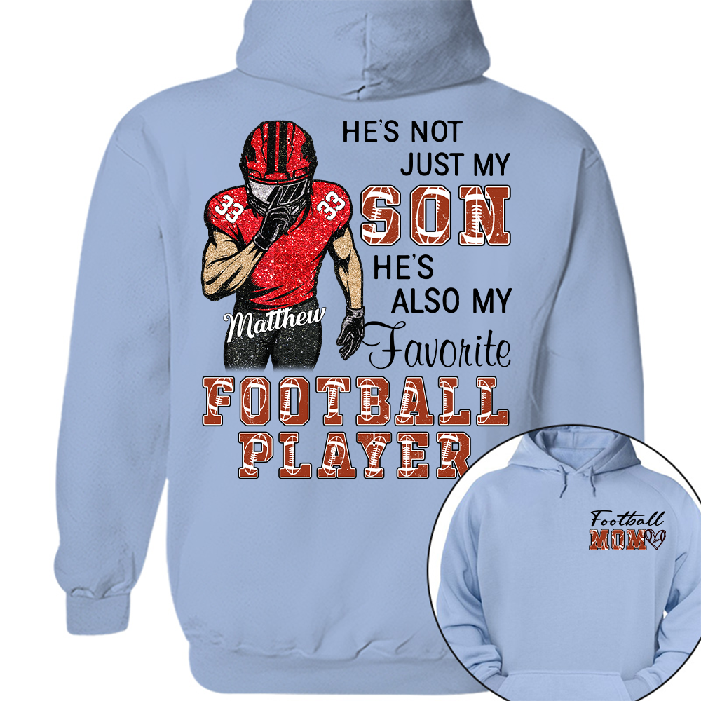 Custom Football Mom Shirt, Game Day Gift L0411 Hv01