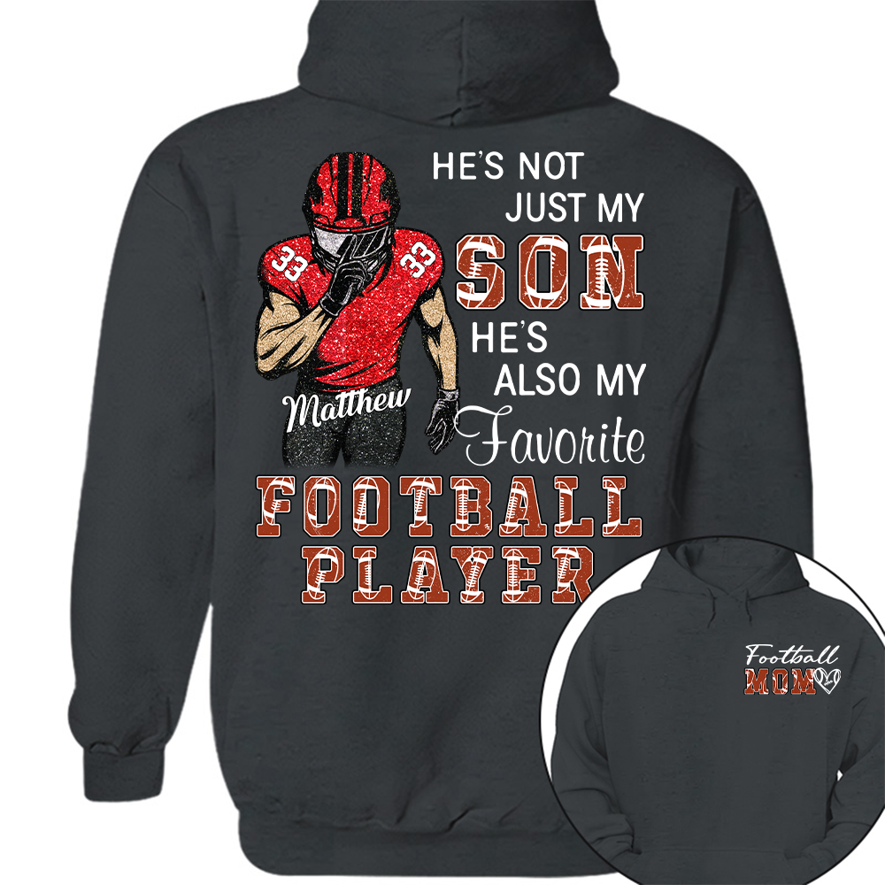 Custom Football Mom Shirt, Game Day Gift L0411 Hv01