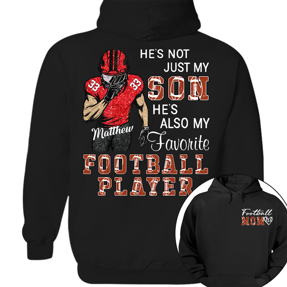 Custom Football Mom Shirt, Game Day Gift L0411 Hv01