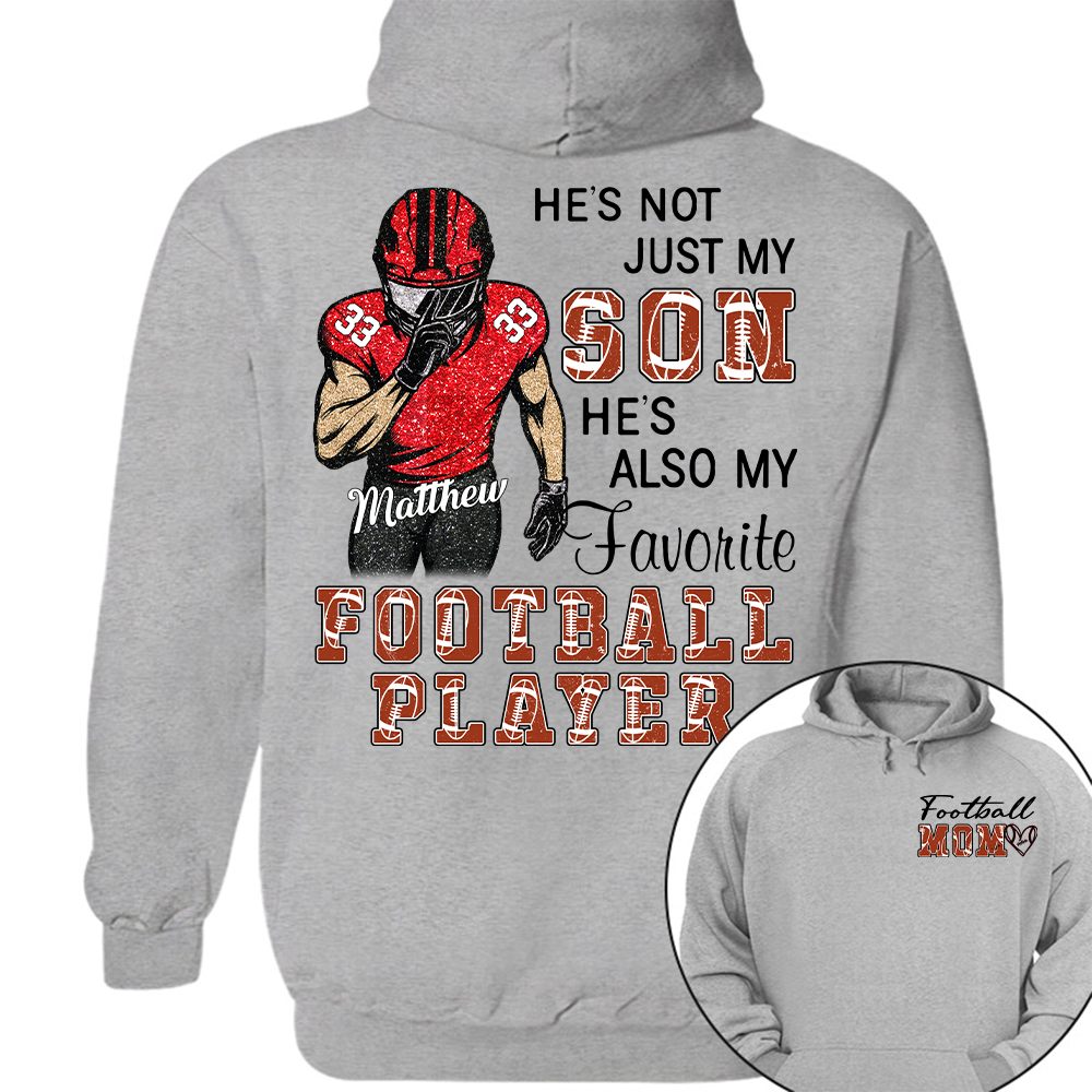 Custom Football Mom Shirt, Game Day Gift L0411 Hv01