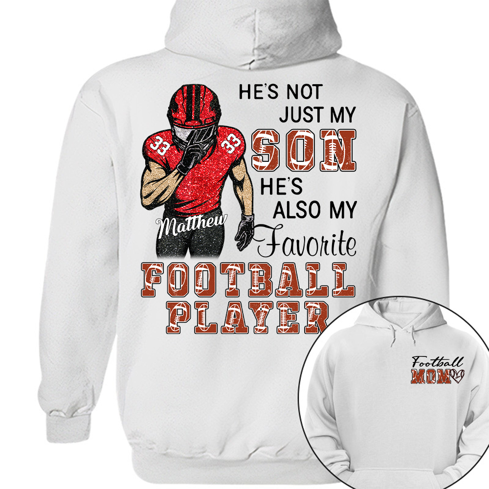Custom Football Mom Shirt, Game Day Gift L0411 Hv01