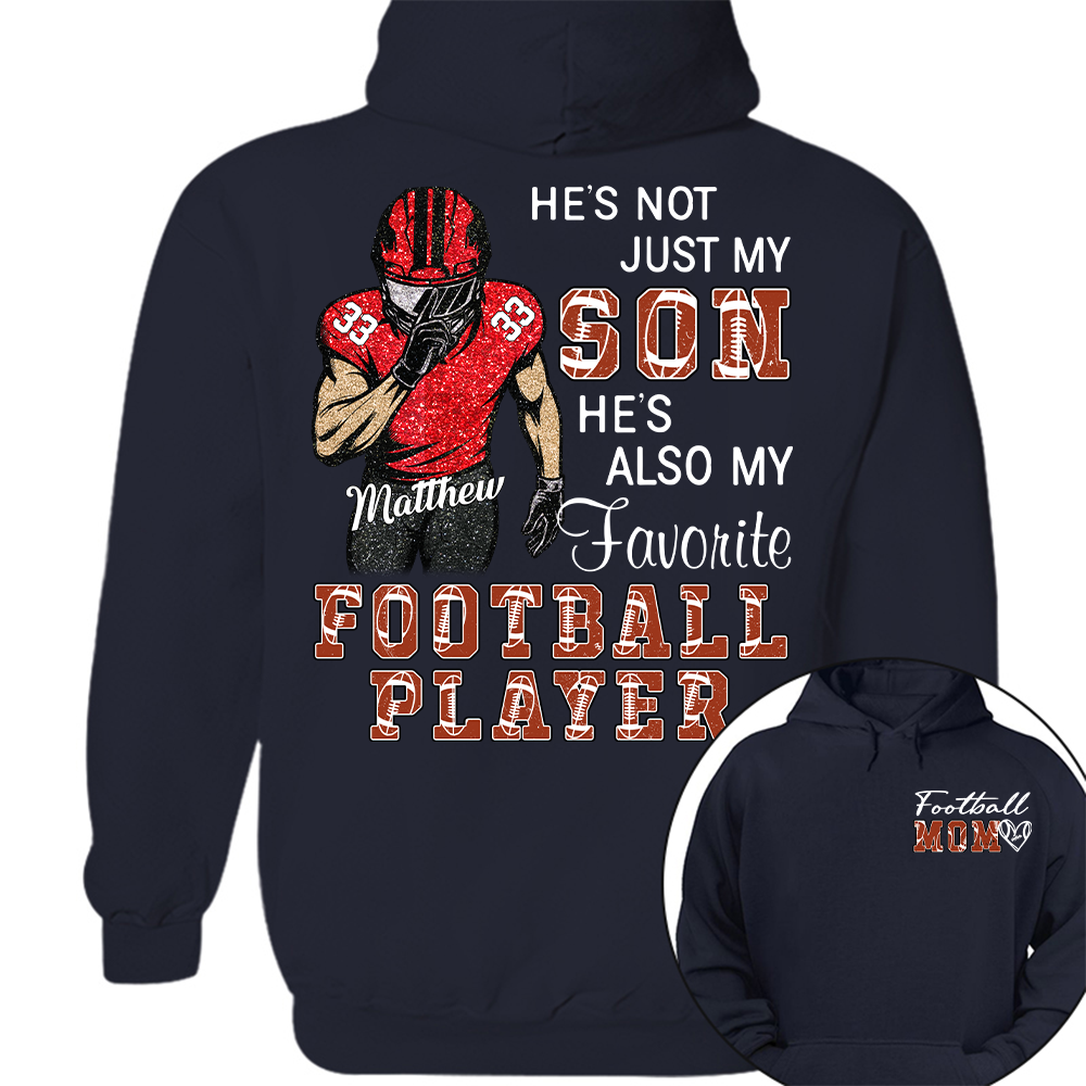Custom Football Mom Shirt, Game Day Gift L0411 Hv01