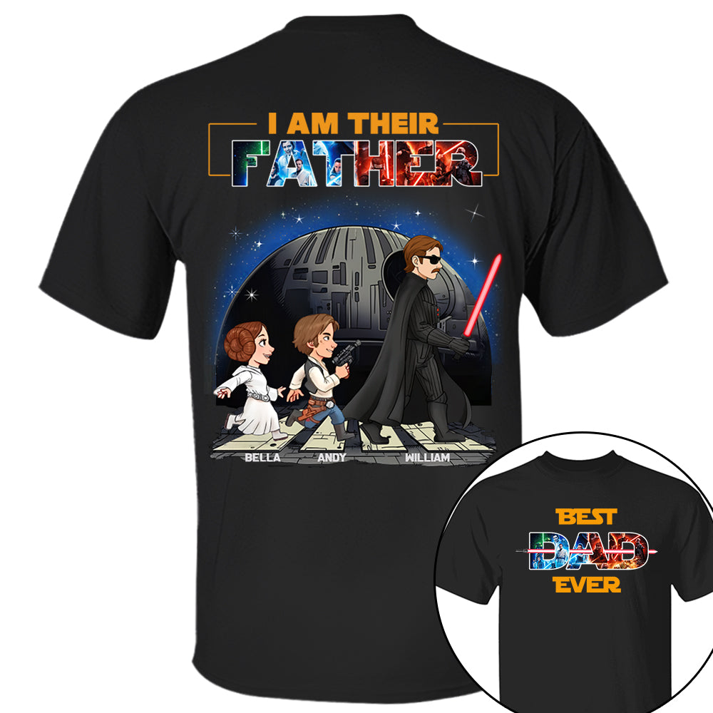 I Am Their Father - Personalized Shirt Gift For Dad, Father's Day T1807 Tm01