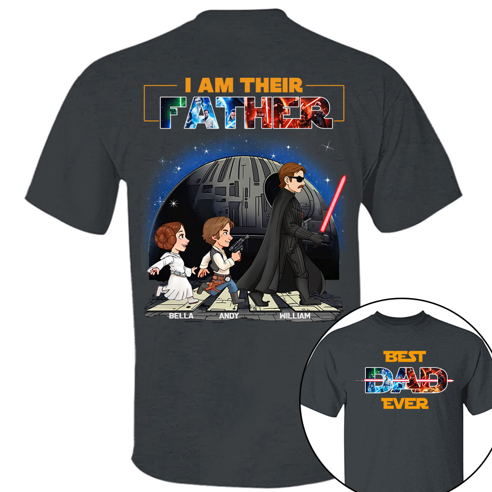 I Am Their Father - Personalized Shirt Gift For Dad, Father's Day T1807 Tm01