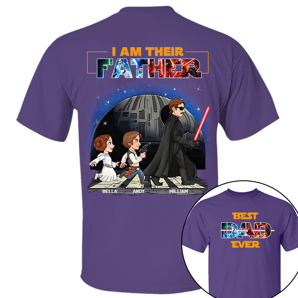 I Am Their Father - Personalized Shirt Gift For Dad, Father's Day T1807 Tm01
