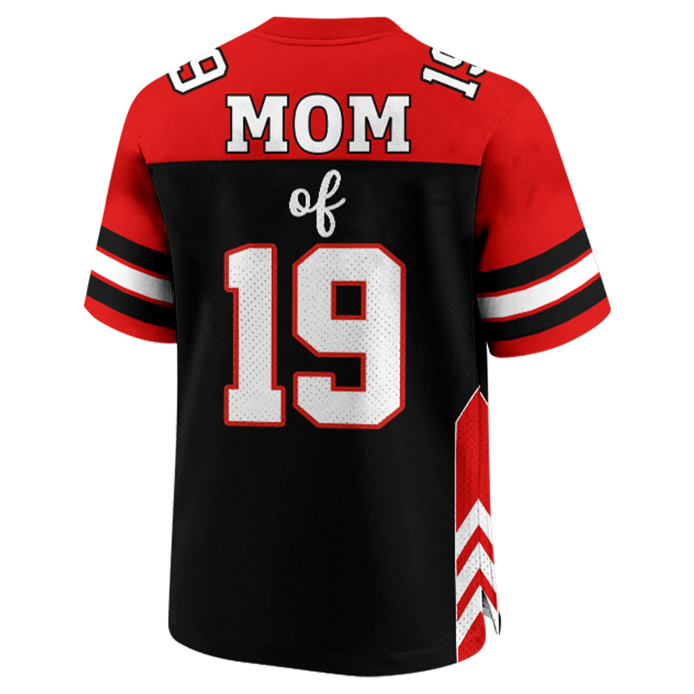 Custom Photo Football Game Day Personalized Football Jersey Shirt Custom Team Name NA02 Hv01