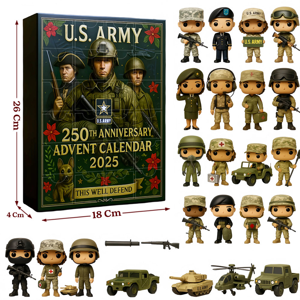 U.S. Military 250th Anniversary Collector’s Advent Calendar