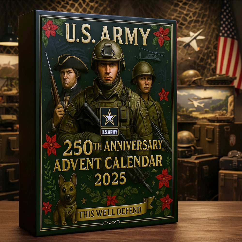 U.S. Military 250th Anniversary Collector’s Advent Calendar