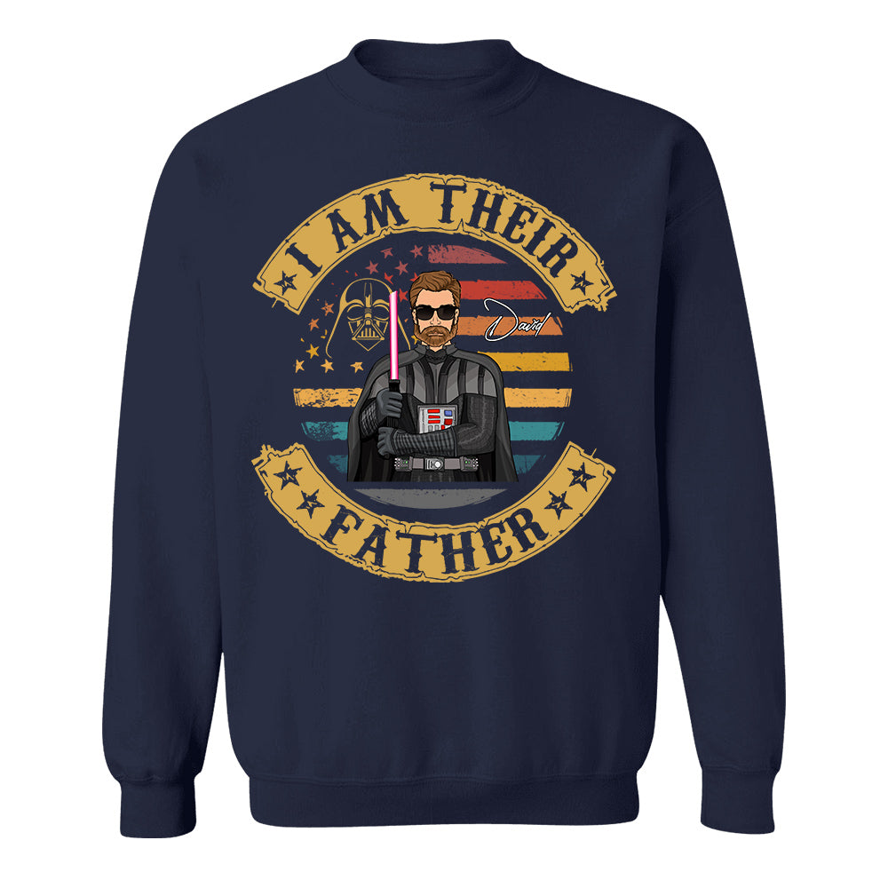 I Am Their Father - Personalized Shirt Custom Nickname Gift For Dad T1807 Hv01