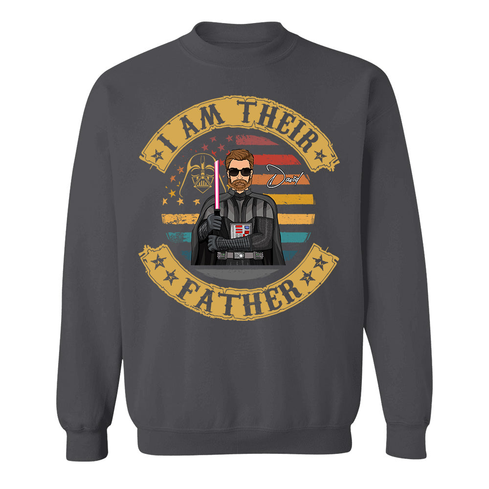 I Am Their Father - Personalized Shirt Custom Nickname Gift For Dad T1807 Hv01
