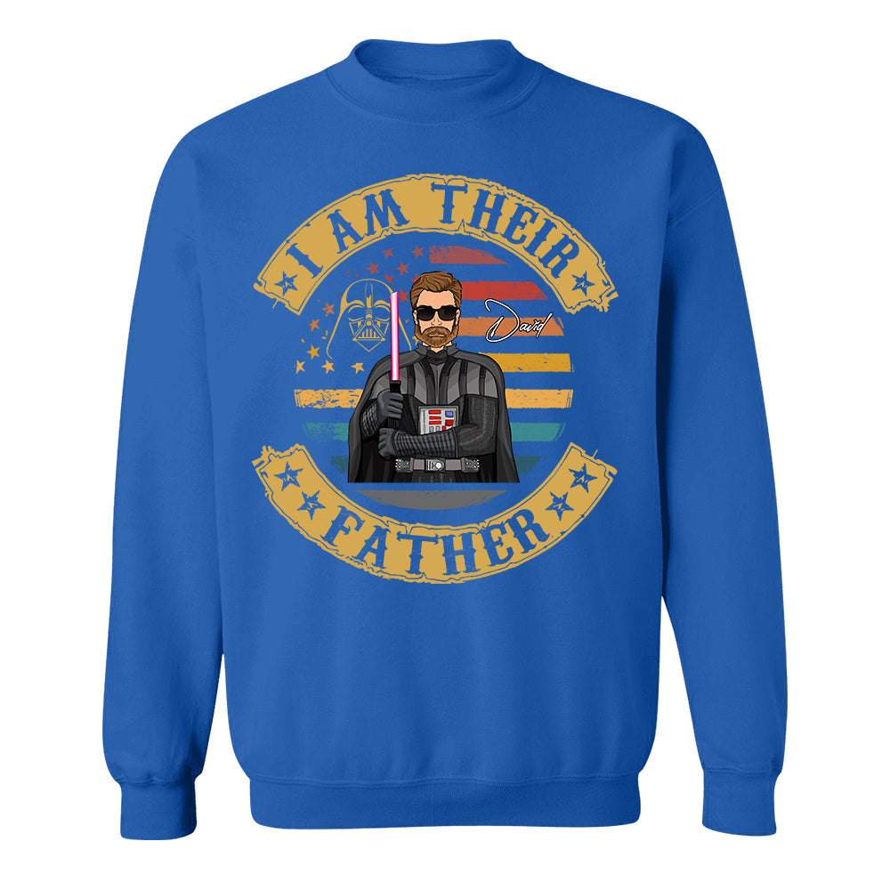 I Am Their Father - Personalized Shirt Custom Nickname Gift For Dad T1807 Hv01