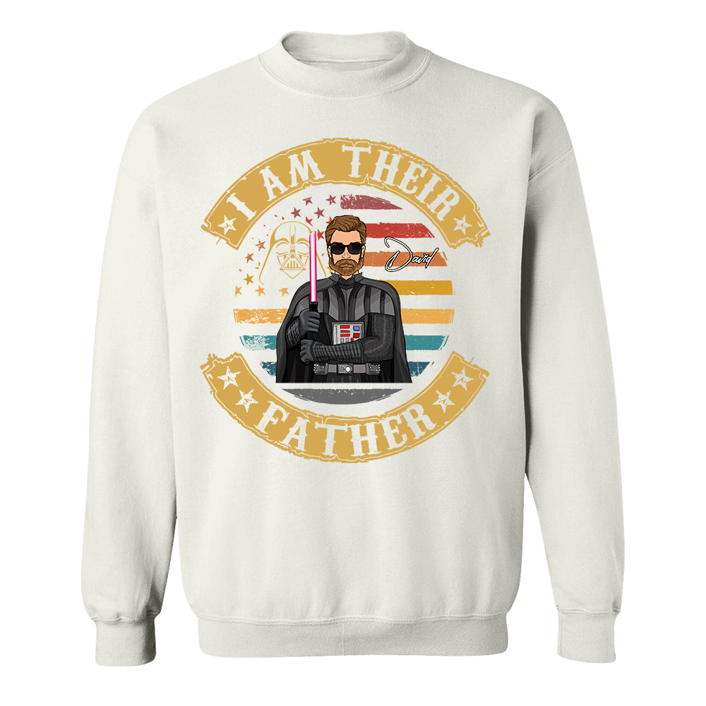 I Am Their Father - Personalized Shirt Custom Nickname Gift For Dad T1807 Hv01