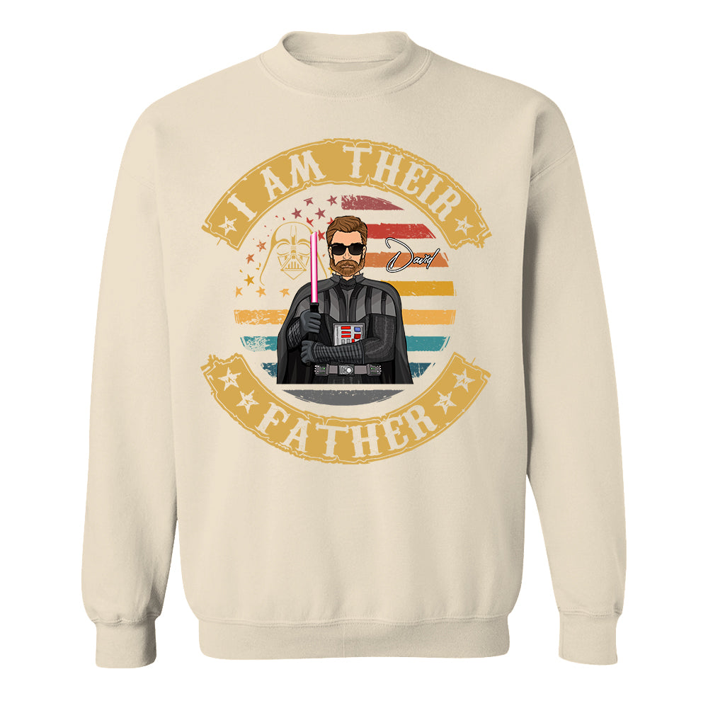 I Am Their Father - Personalized Shirt Custom Nickname Gift For Dad T1807 Hv01