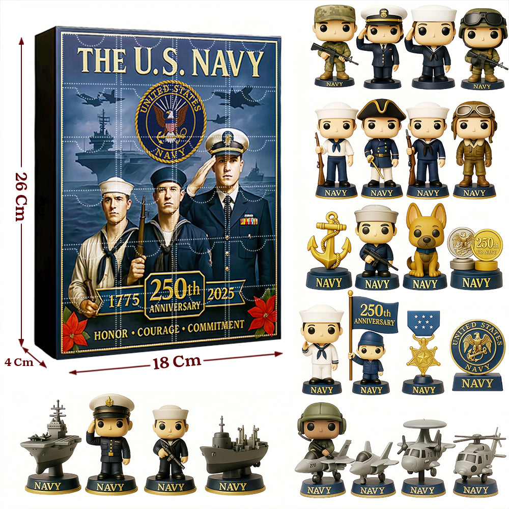 U.S. Military 250th Anniversary Collector’s Advent Calendar