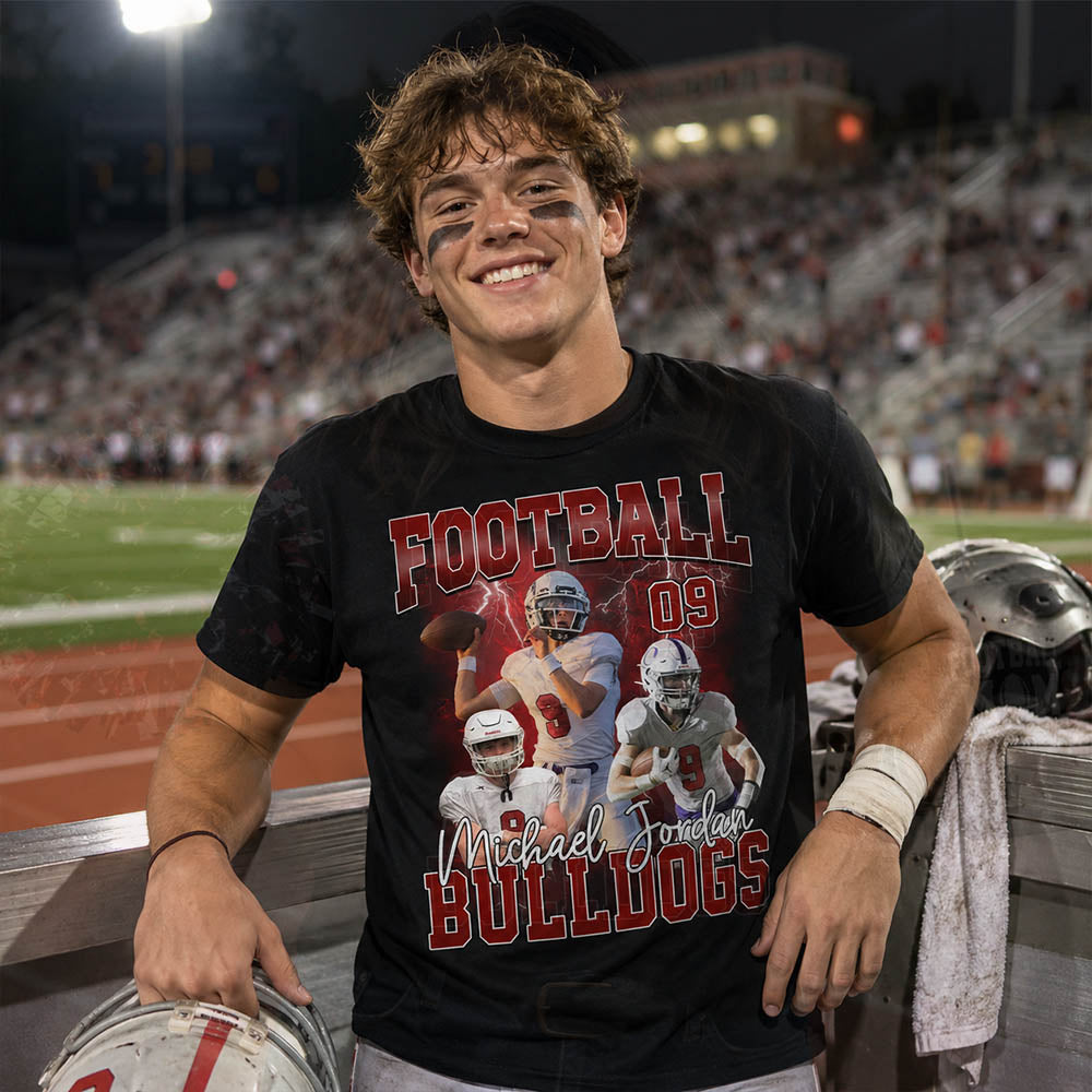 GameDay Football Personalized Shirt Custom Your Photo Gift For Football Player