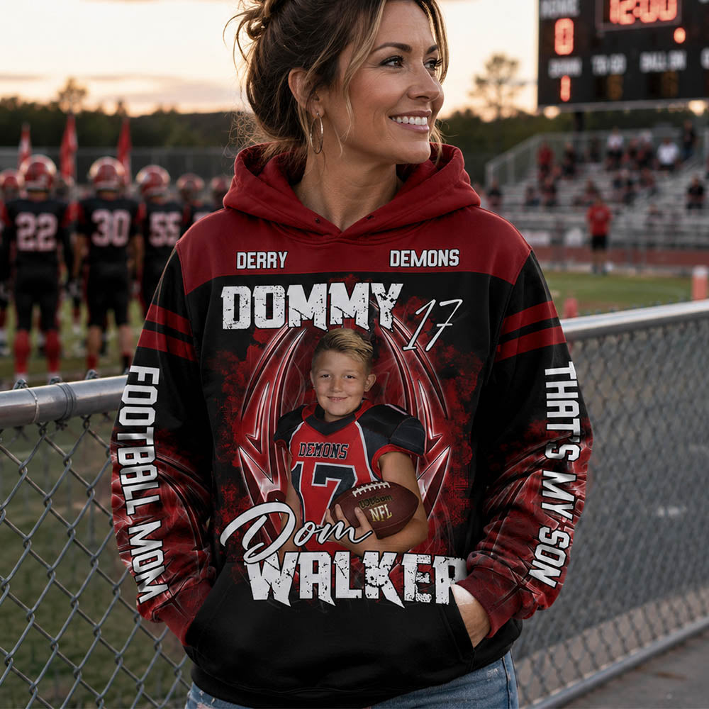 Personalized All Over Print Shirt For Football Family Game Day Shirt H2511